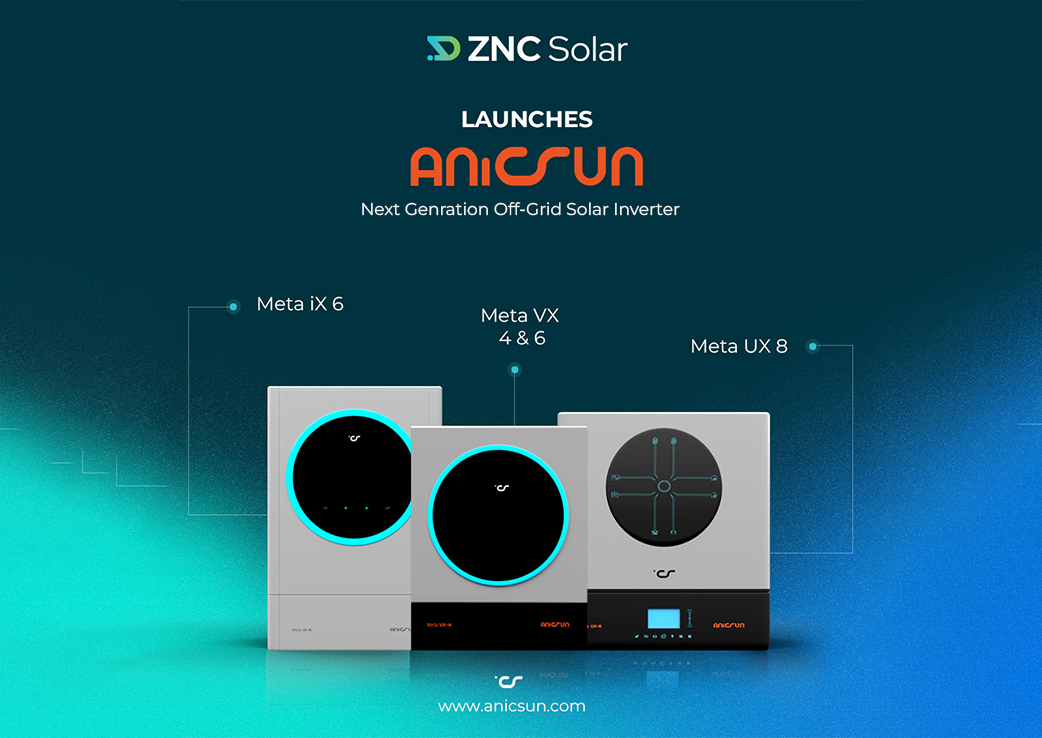 Empowering Sustainable Energy: ZNC Launches Revolutionary Anicsun Inverters